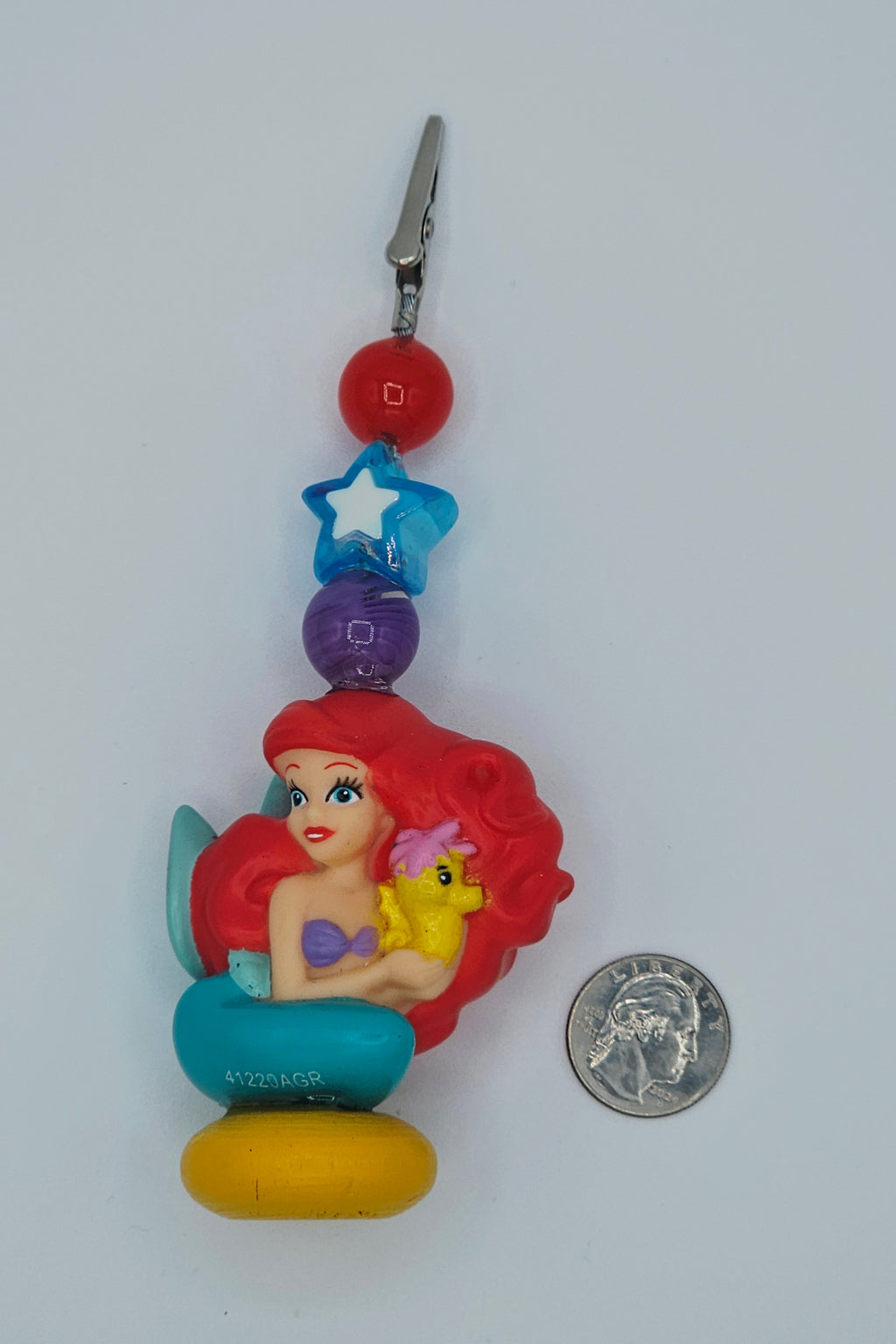 Ariel Little Mermaid Kandi Clip
