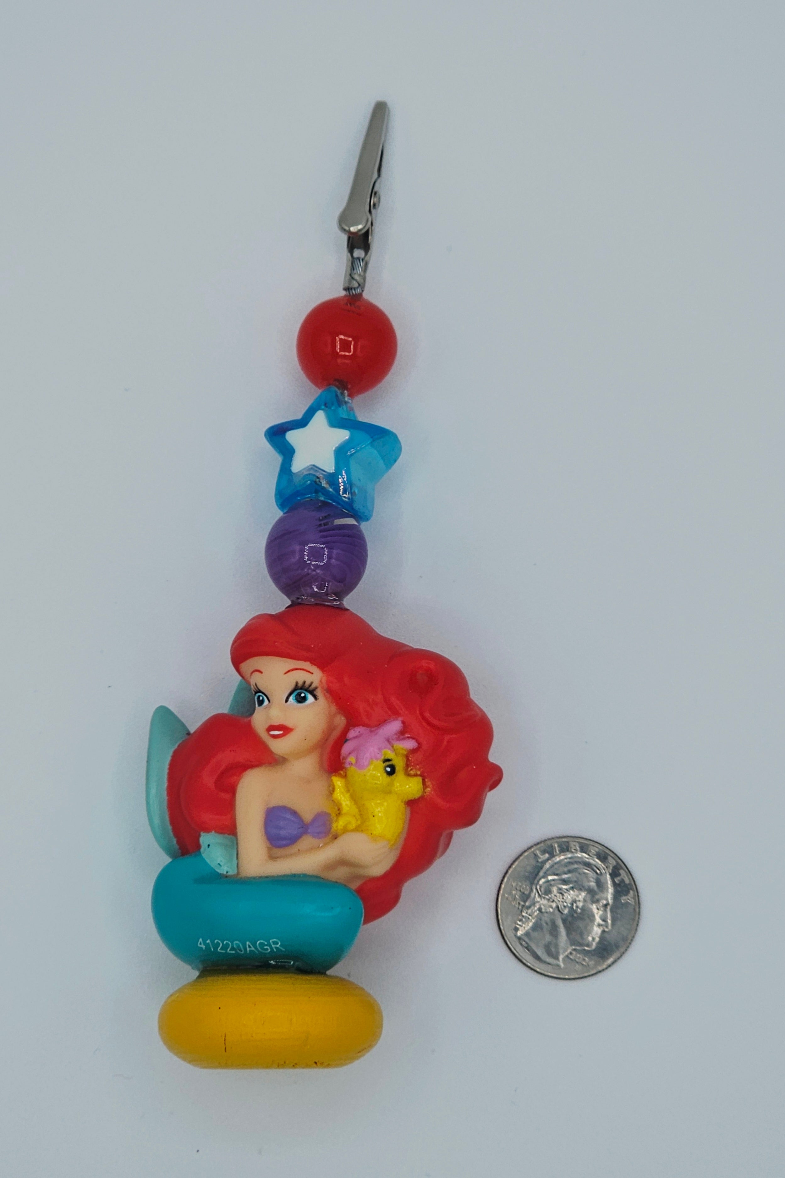 Ariel Little Mermaid Kandi Clip