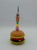 Burger-Hello Kitty Rainbow Bear Kandi Clip