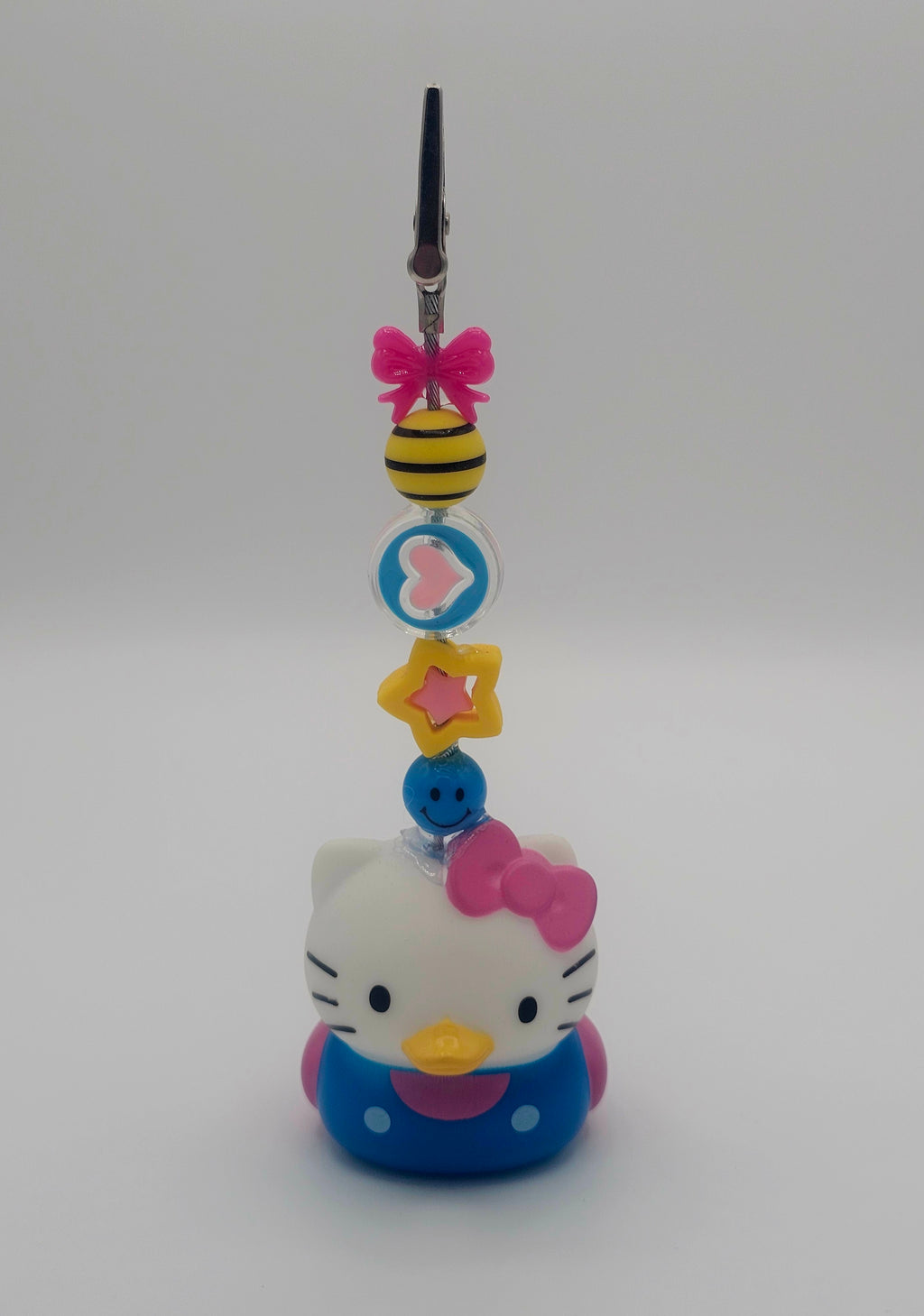 Hello Kitty Sailor Rubber Duck Kandi Clip