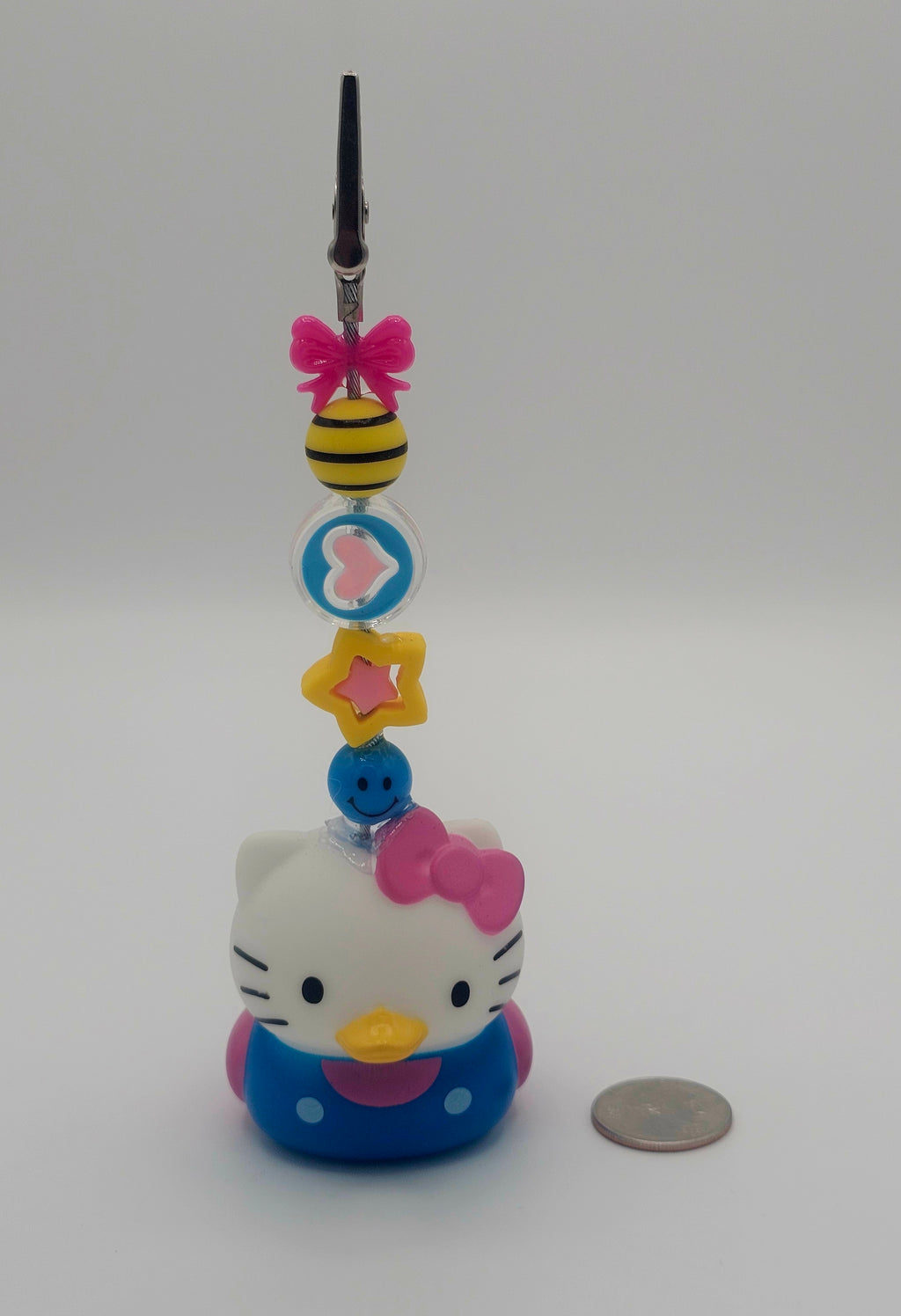 Hello Kitty Sailor Rubber Duck Kandi Clip