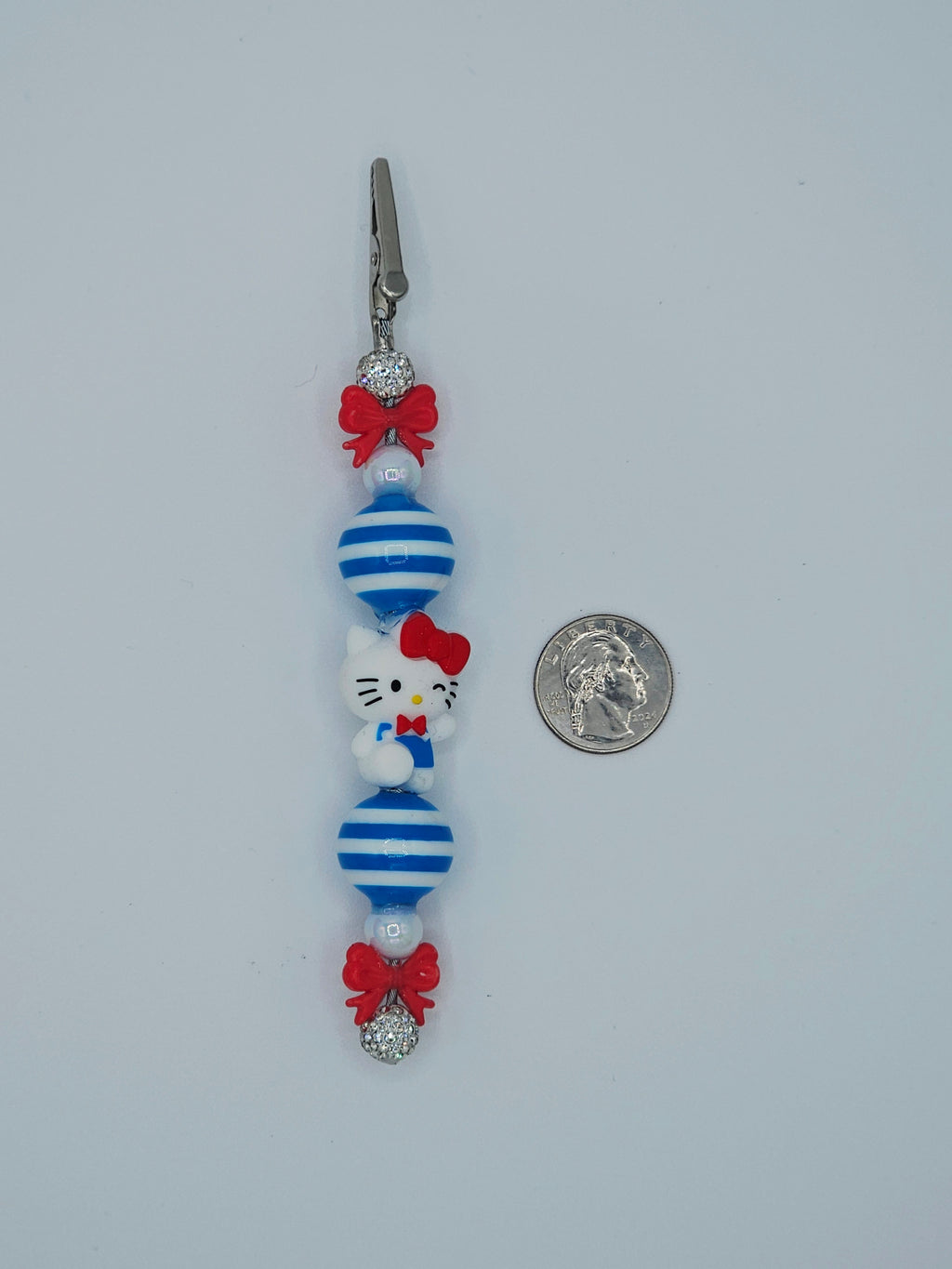 Hello Kitty Sailor Stripe Kandi Clip