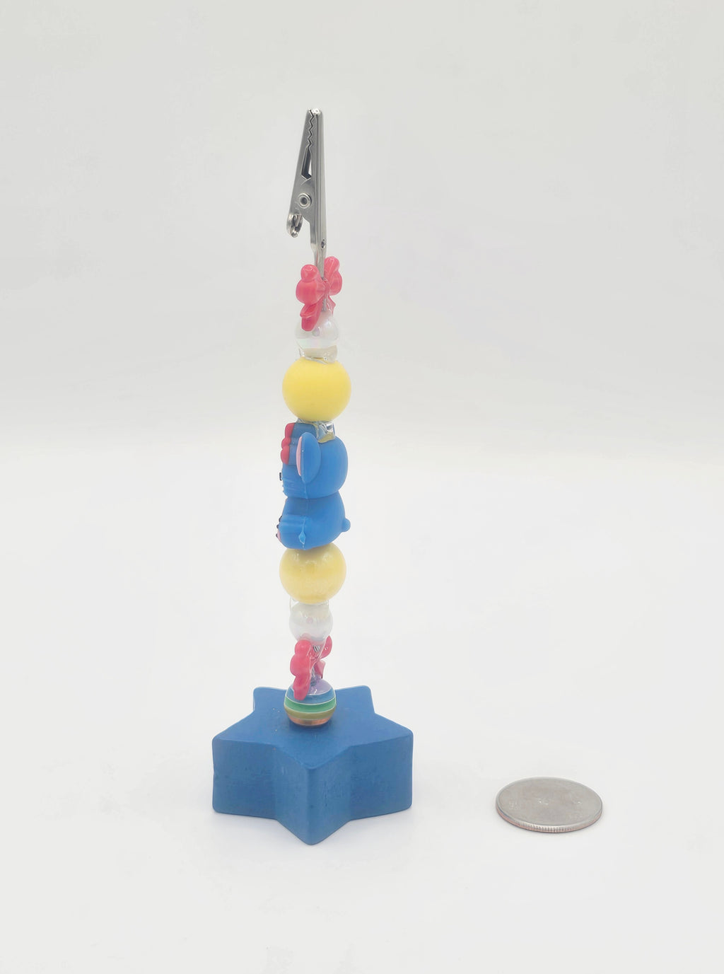 Hello Kitty as Stitch Kandi Clip