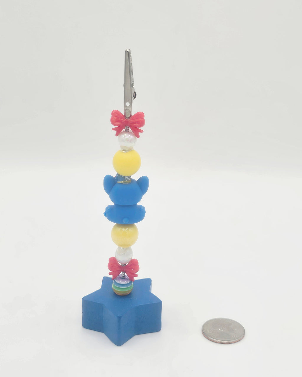 Hello Kitty as Stitch Kandi Clip