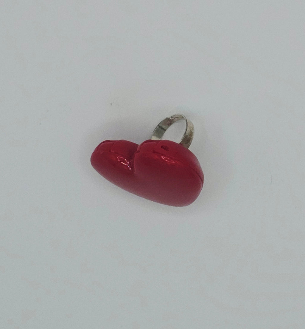Red Heart Stasher Ring