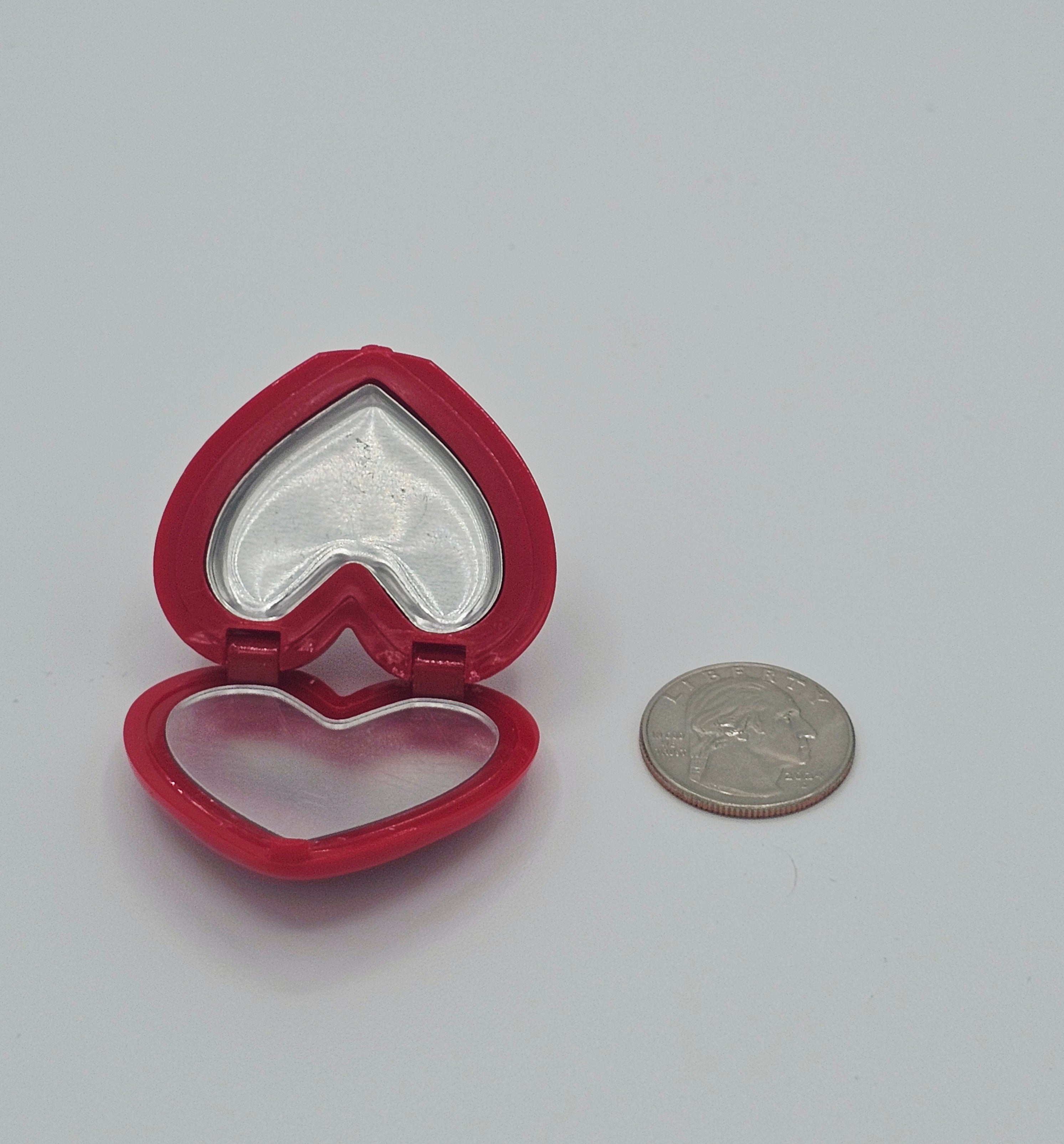 Red Heart Stasher Ring