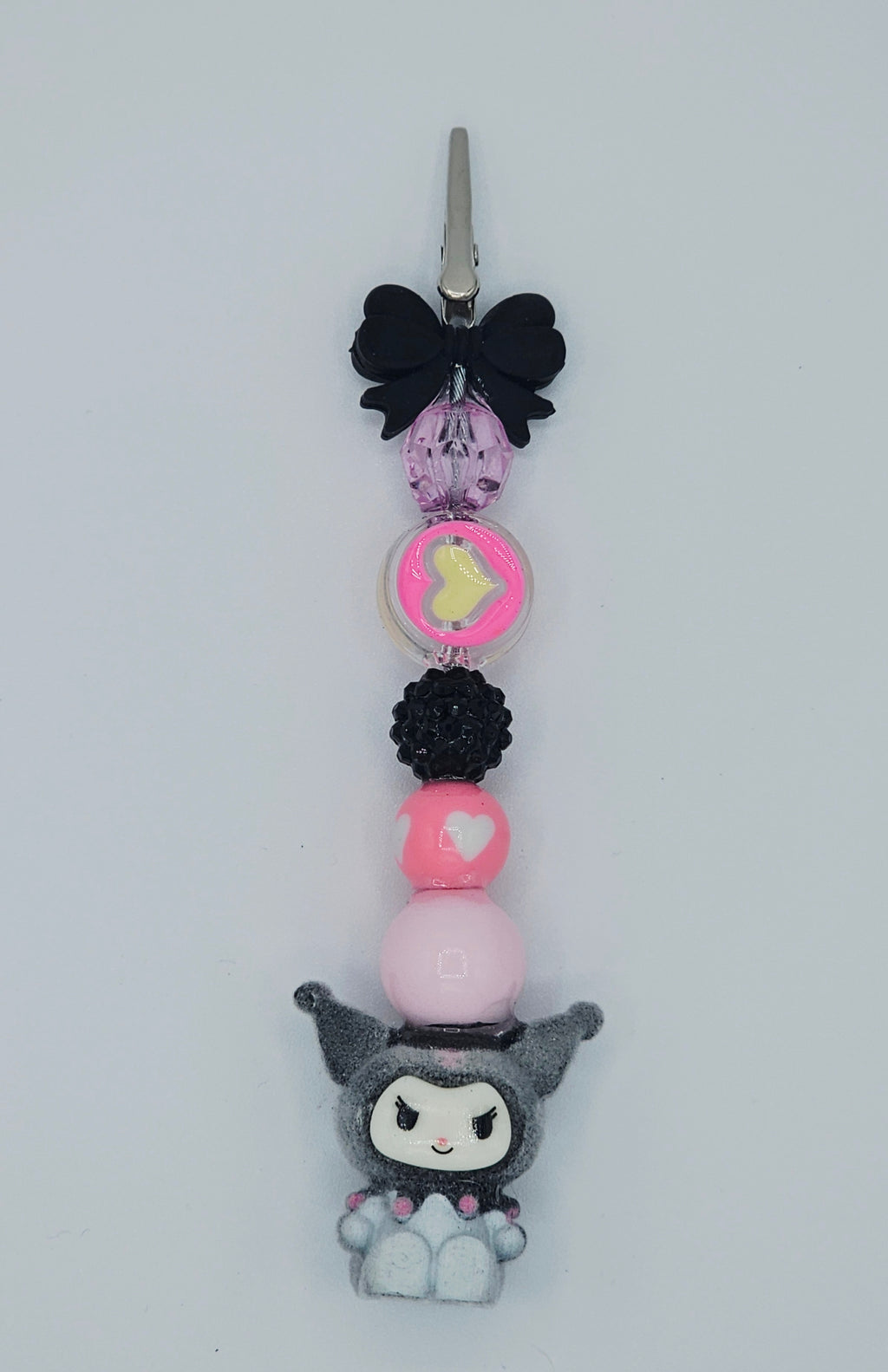 Kuromi Heart Kandi Clip