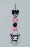 Kuromi Heart Kandi Clip