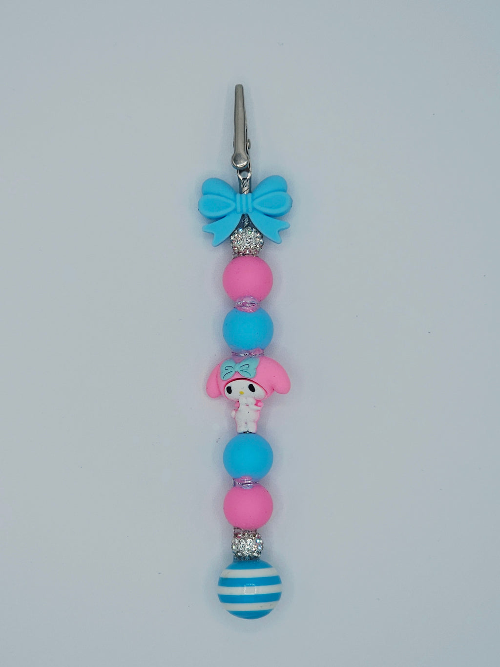 My Melody Blue Bow Kandi Clip