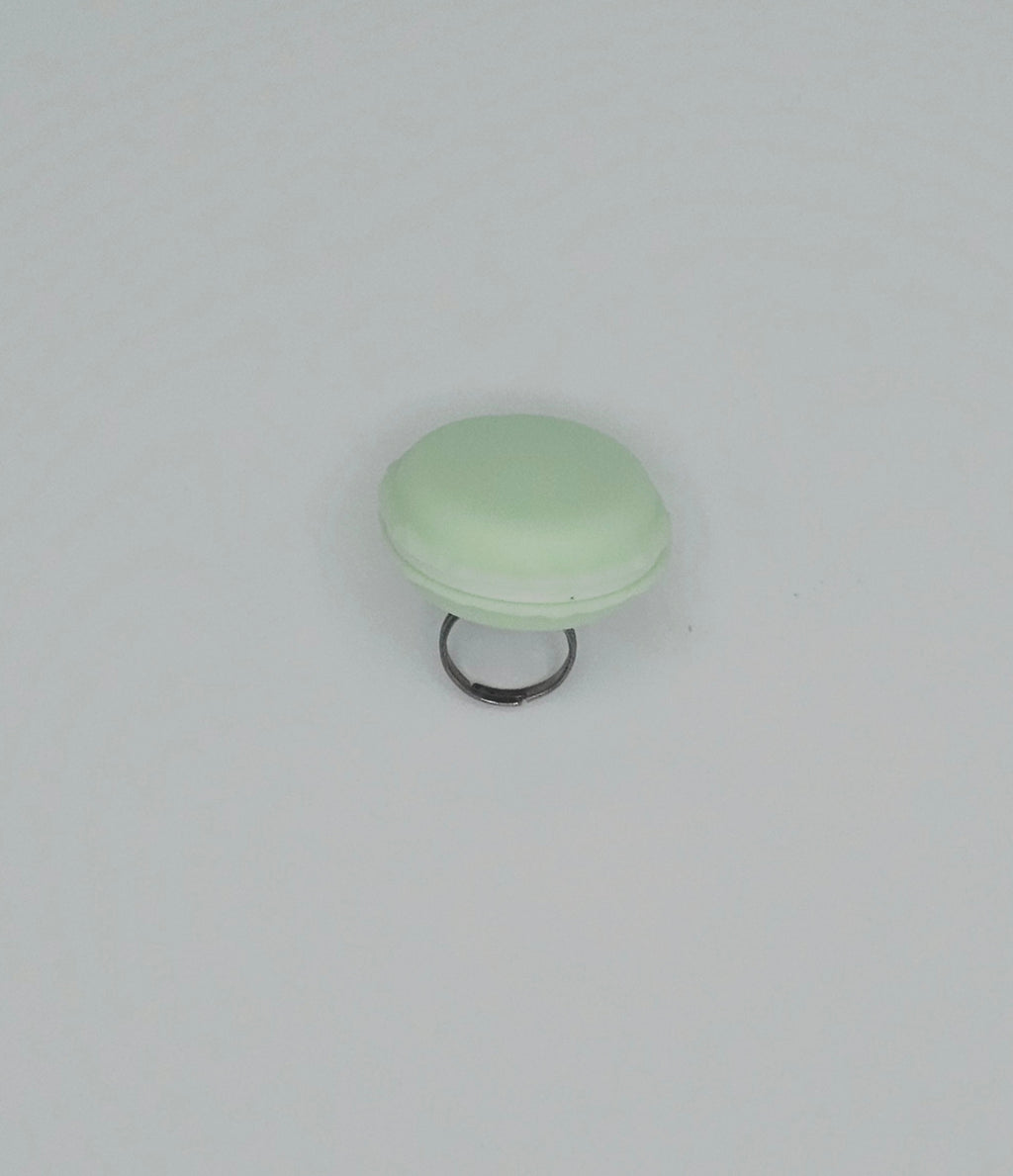 Mint Macaron Stasher Ring