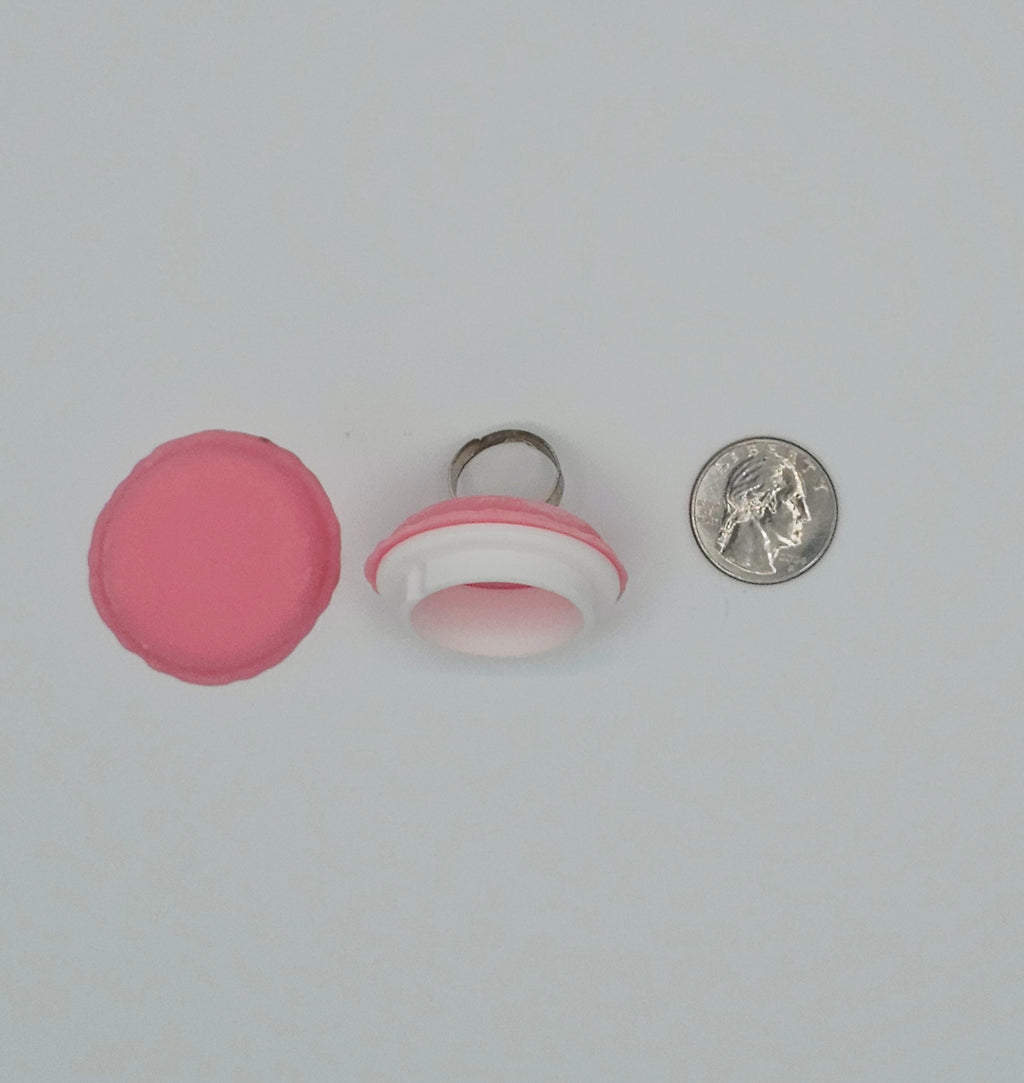 Pink Macaron Stasher Ring