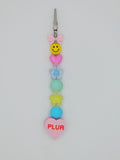 PLUR Heart Kandi Clip