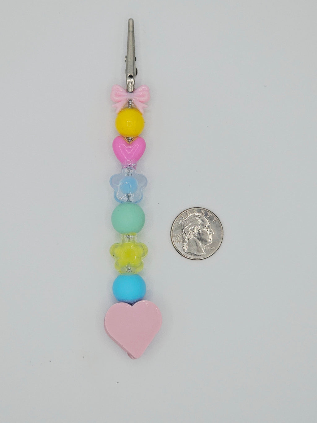 PLUR Heart Kandi Clip
