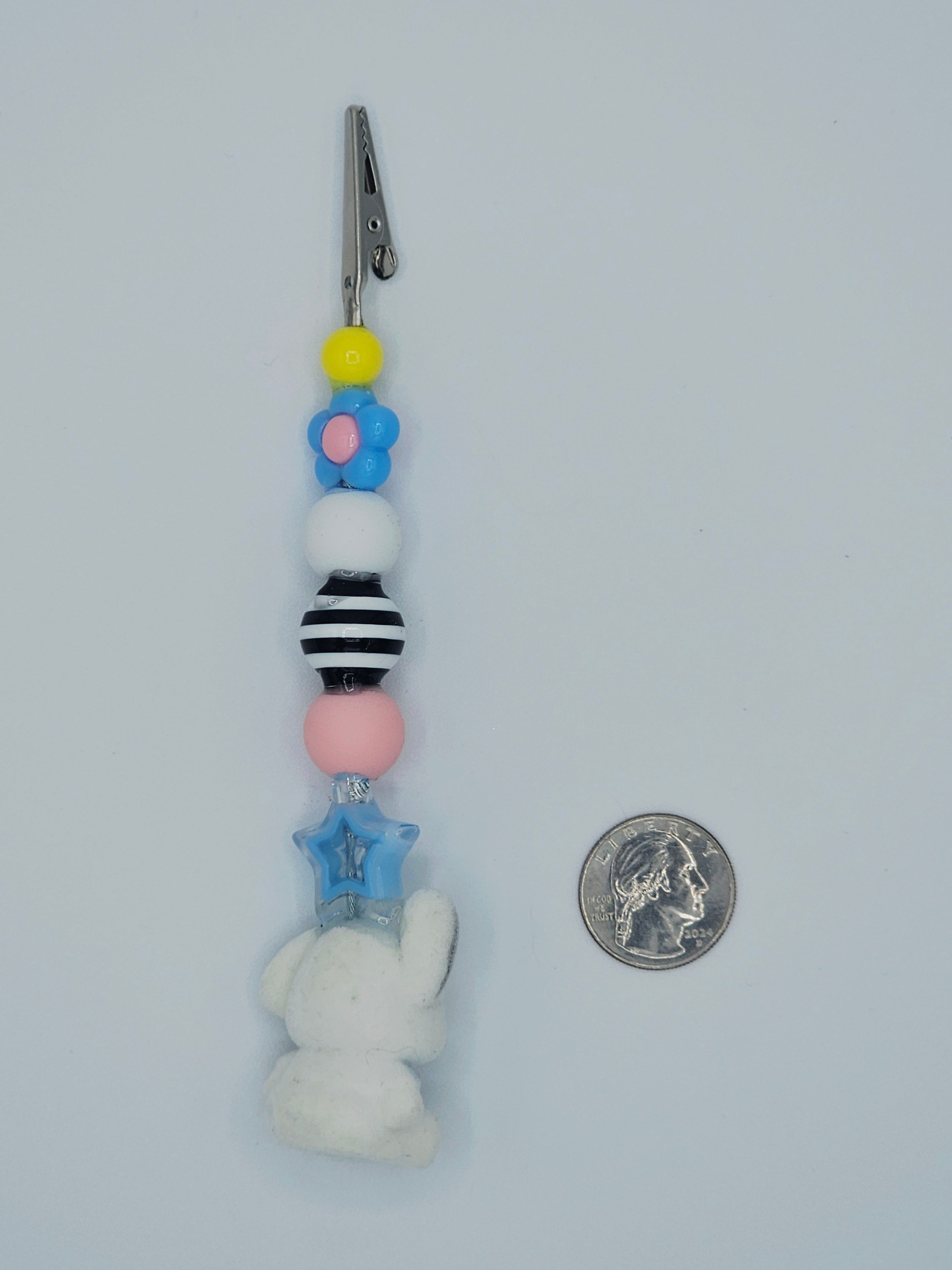 Pochacco Smiley Kandi Clip